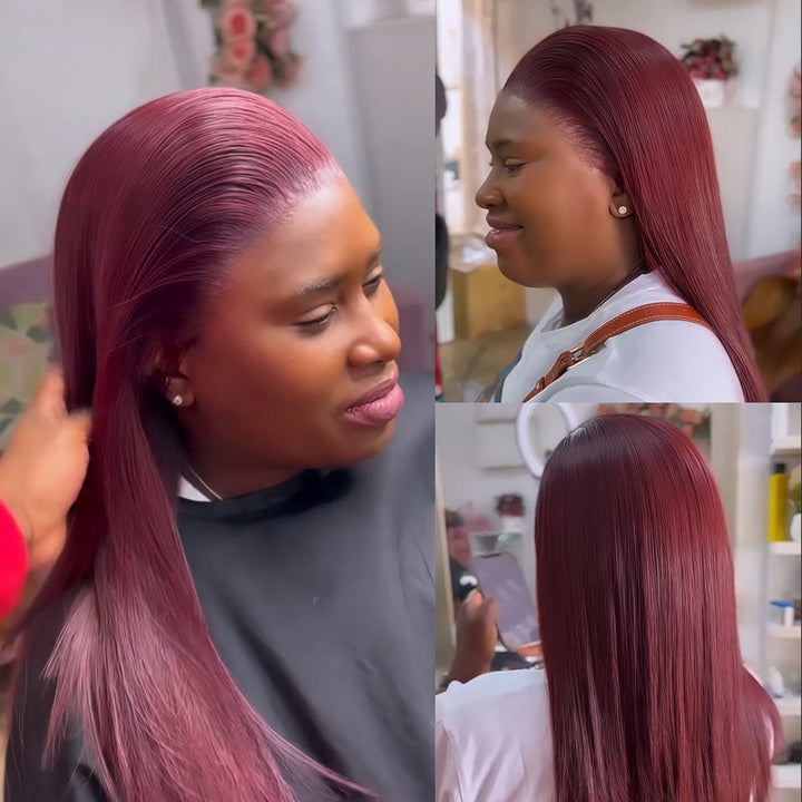 ailuxyhair-fr AILUXY Perruque personnalisée avancée 99J Lisse Perruque courte