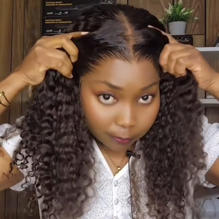 ailuxyhair-fr AILUXY Perruques Luxueuses Adoptez le charme du brun 1B – Des boucles vivantes et pleines de lumière
