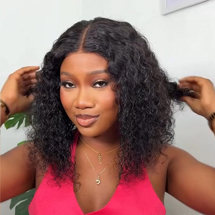 ailuxyhair-fr AILUXY Petit volume Bob Perruque 4x4 lace perruque coupe lutin en été
