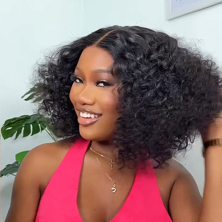 ailuxyhair-fr AILUXY Petit volume Bob Perruque 4x4 lace perruque coupe lutin en été
