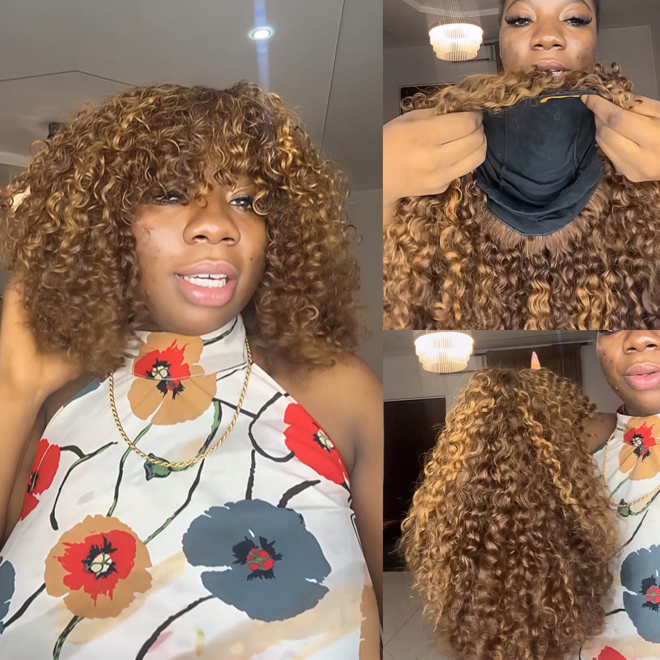 ailuxyhair-fr AILUXY Petit volume Bob Perruque Avec Frange Points forts perruque