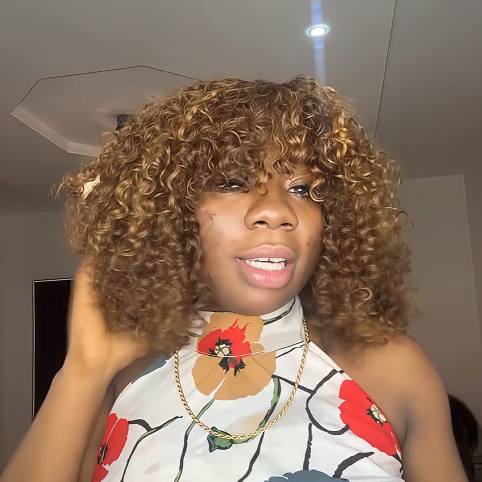 ailuxyhair-fr AILUXY Petit volume Bob Perruque Avec Frange Points forts perruque