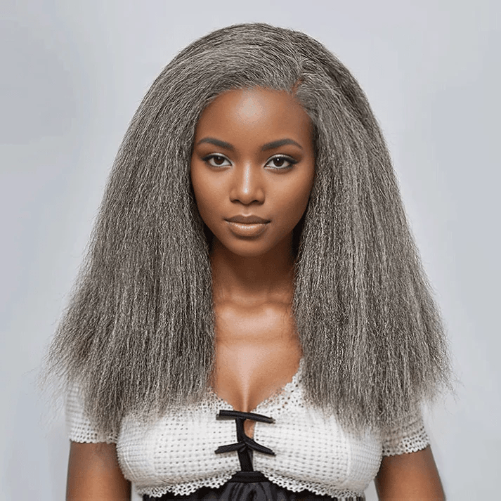 ailuxyhair-fr AILUXY  Silver Perruque 100% Cheveux Humains
