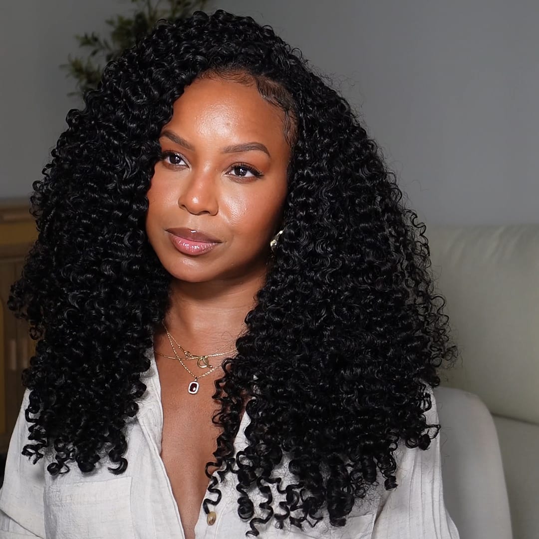 ailuxyhair-fr AILUXY Tissage à Nœuds Plumes à Petites Boucles ,Texture Crépue Authentique,100% cheveux humains 2.0