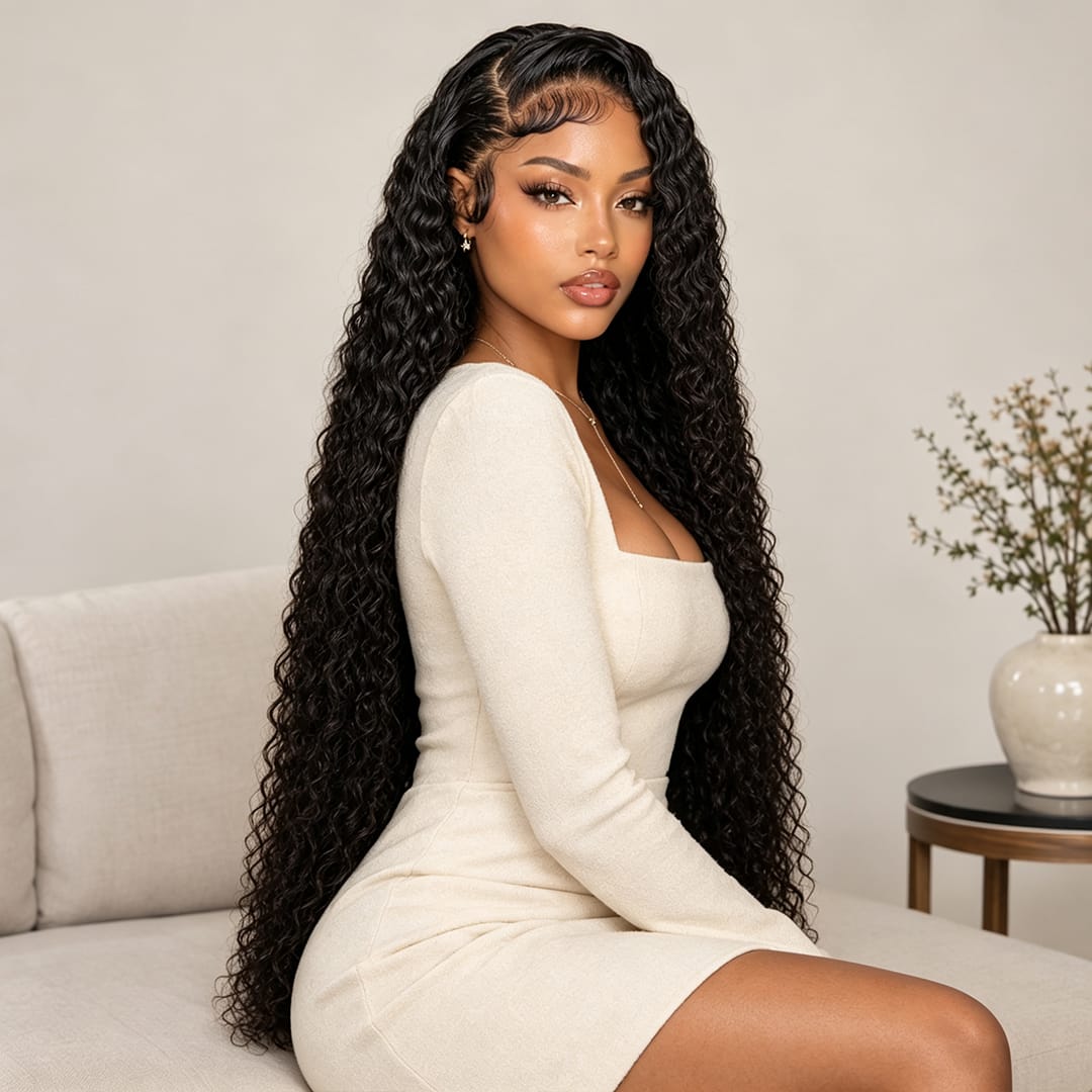 ailuxyhair-fr AILUXY Tissage Bouclé Noir 3 Paquets 100% Cheveux Humains