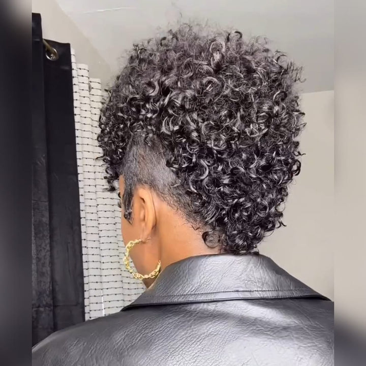 ailuxyhair-fr AILUXY Topper à boucles afro courtes à pinces, sans colle, volume naturel