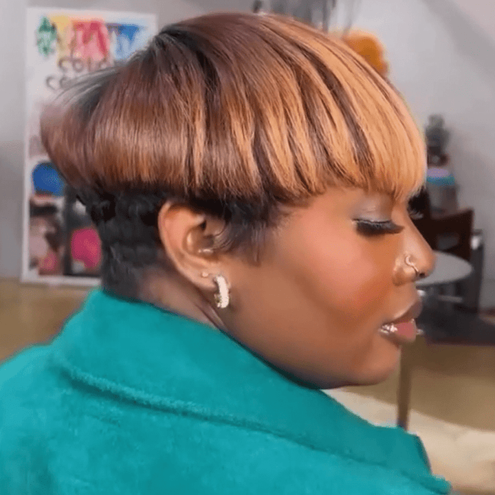 ailuxyhair-fr AILUXY TOPPER Perruque Lisse Courte 4/27#