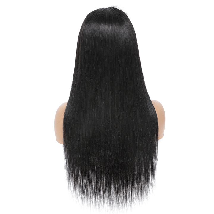 ailuxyhair-fr AILUXYhair 4x4 Lace Closure Perruque Longue Lisse Noir 100% Cheveux Humains