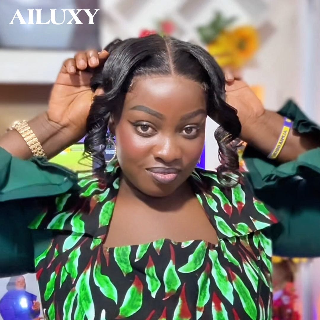 ailuxyhair-fr Coiffure de mariage 13x4 Lace（comme la photo） AILUXY 13x4 Lace Frontal Perruque de mariage parfaite | Chic et Éclat en 100% Cheveux Humains