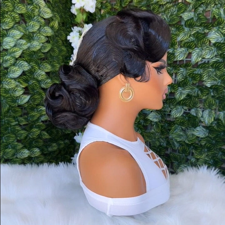 ailuxyhair-fr Coiffure de mariage identique à l'image AILUXY La perruque de mariage parfaite | Charme Vintage