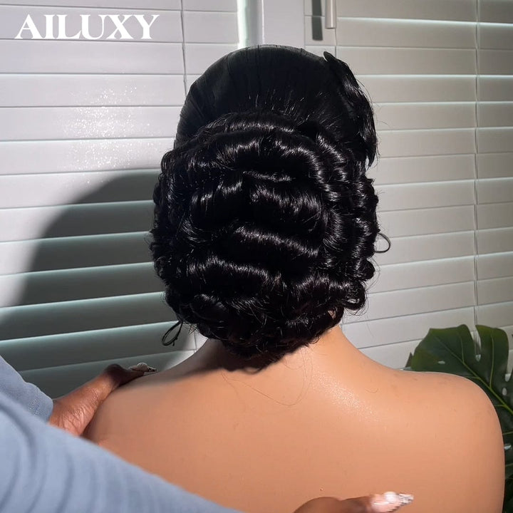 ailuxyhair-fr Coiffure de mariage Identique à l'image AILUXY La perruque de mariage parfaite | Chic et Éclat