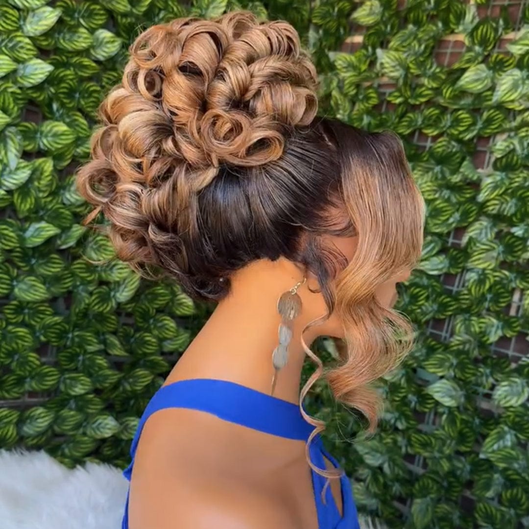 ailuxyhair-fr Coiffure de mariage identique à l'image AILUXY La perruque de mariage parfaite | Couronne de Mariée