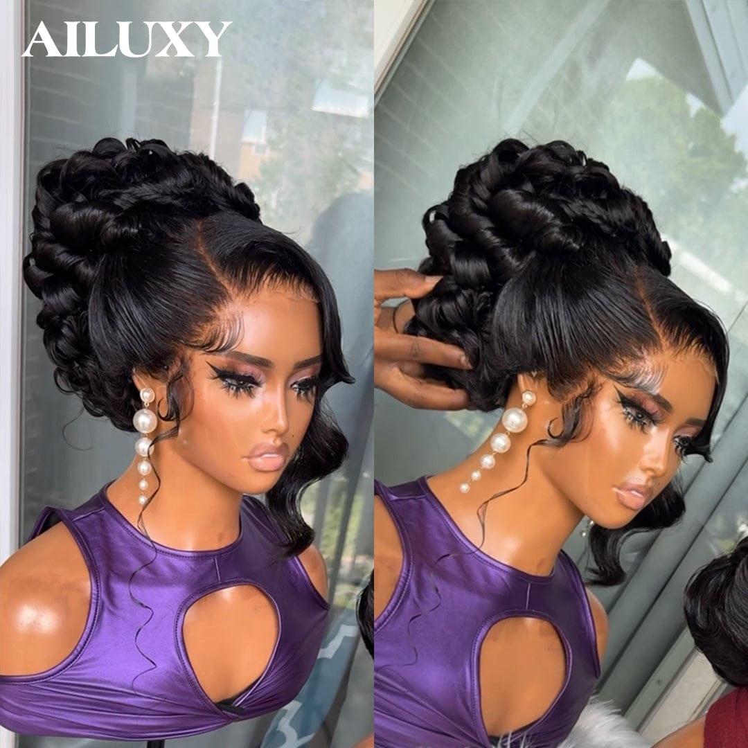 ailuxyhair-fr Coiffure de mariage identique à l'image AILUXY La perruque de mariage parfaite | Élégante et charmante