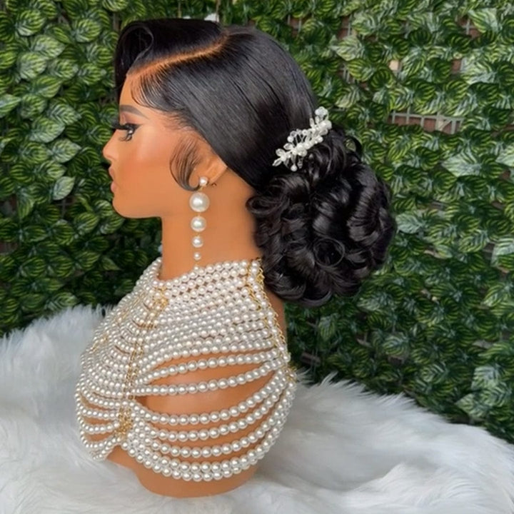 ailuxyhair-fr Coiffure de mariage identique à l'image AILUXY La perruque de mariage parfaite | Fascination Florale