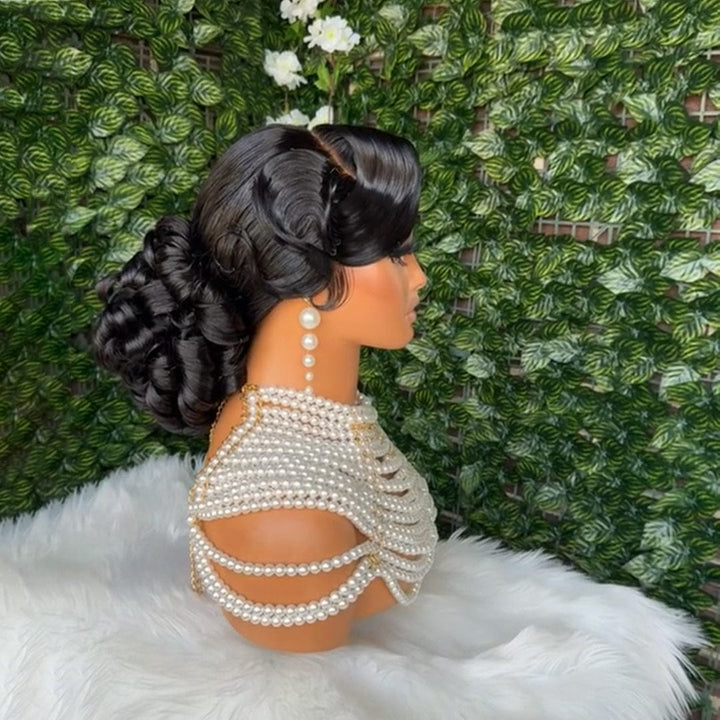 ailuxyhair-fr Coiffure de mariage identique à l'image AILUXY La perruque de mariage parfaite | Fascination Florale