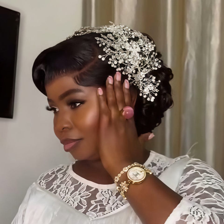 ailuxyhair-fr Coiffure de mariage identique à l'image AILUXY La perruque de mariage parfaite | Fascination Florale
