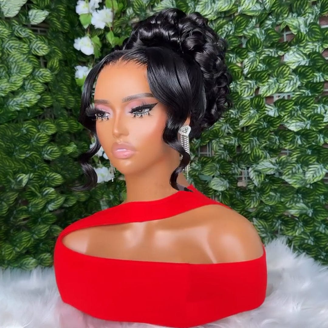 ailuxyhair-fr Coiffure de mariage identique à l'image AILUXY La perruque de mariage parfaite | Naturelle et Légère