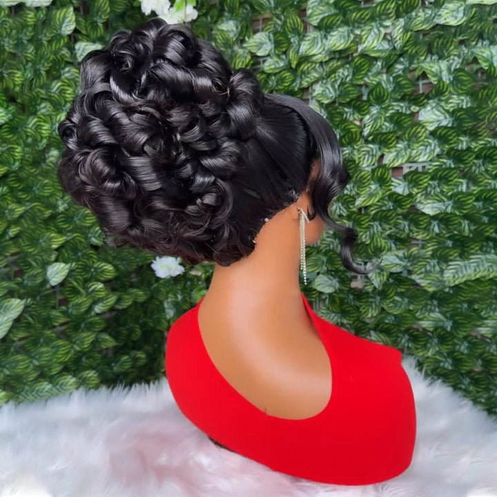 ailuxyhair-fr Coiffure de mariage identique à l'image AILUXY La perruque de mariage parfaite | Naturelle et Légère