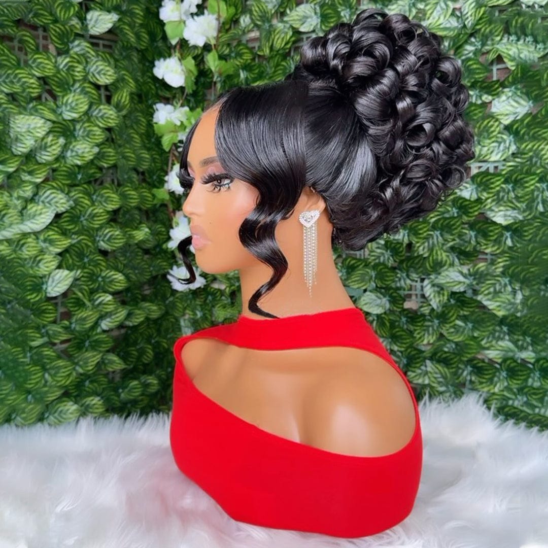 ailuxyhair-fr Coiffure de mariage identique à l'image AILUXY La perruque de mariage parfaite | Naturelle et Légère