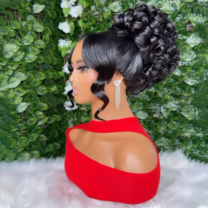 ailuxyhair-fr Coiffure de mariage identique à l'image AILUXY La perruque de mariage parfaite | Naturelle et Légère