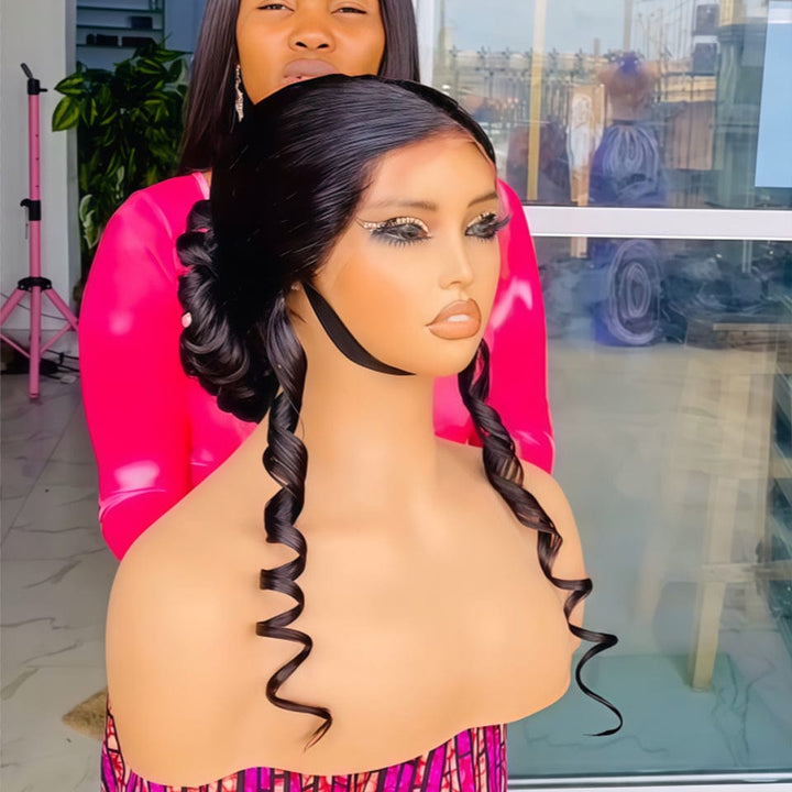 ailuxyhair-fr Coiffure de mariage identique à l'image AILUXY La perruque de mariage parfaite | Perruque Édition Limitée "Afro Queen"