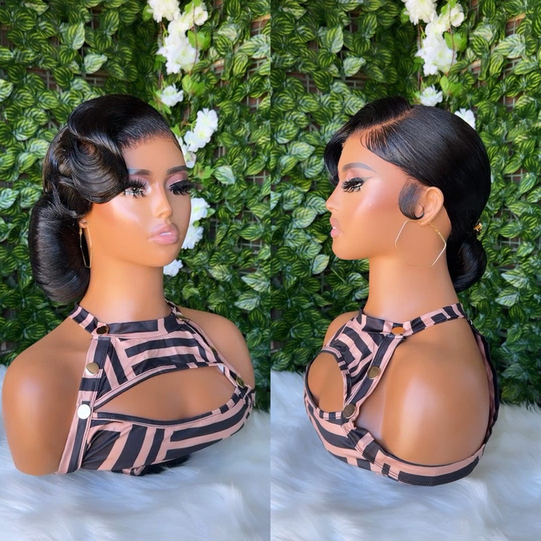 ailuxyhair-fr Coiffure de mariage identique à l'image AILUXY La perruque de mariage parfaite | Reine d’un Jour