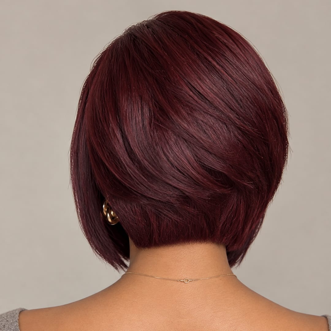ailuxyhair-fr comme sur la vidéo AILUXY 99j LIZ  Perruque 100% Cheveux Humains comme sur la vidéo 3 - 4 jours reçus+Un beau cadeau