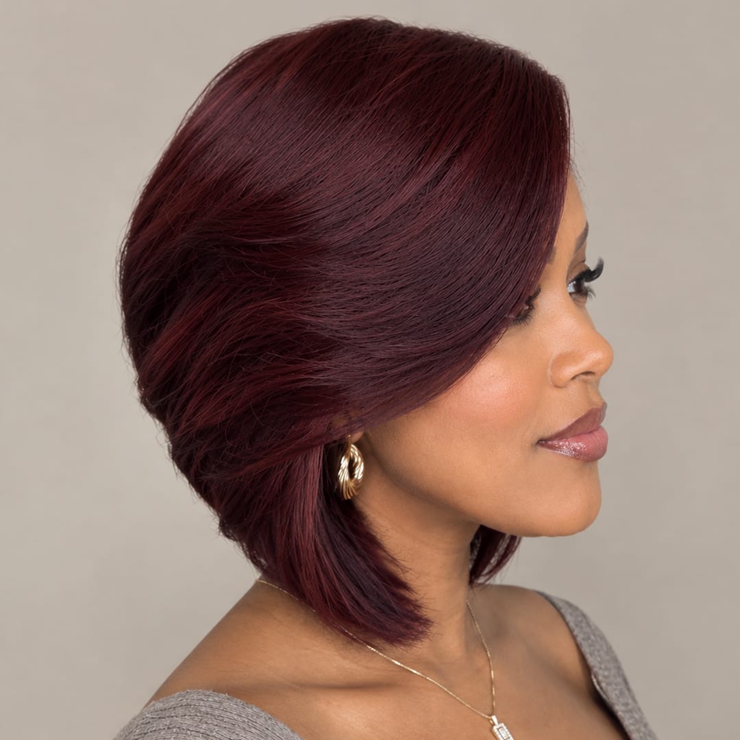 ailuxyhair-fr comme sur la vidéo AILUXY 99j LIZ  Perruque 100% Cheveux Humains comme sur la vidéo 3 - 4 jours reçus+Un beau cadeau