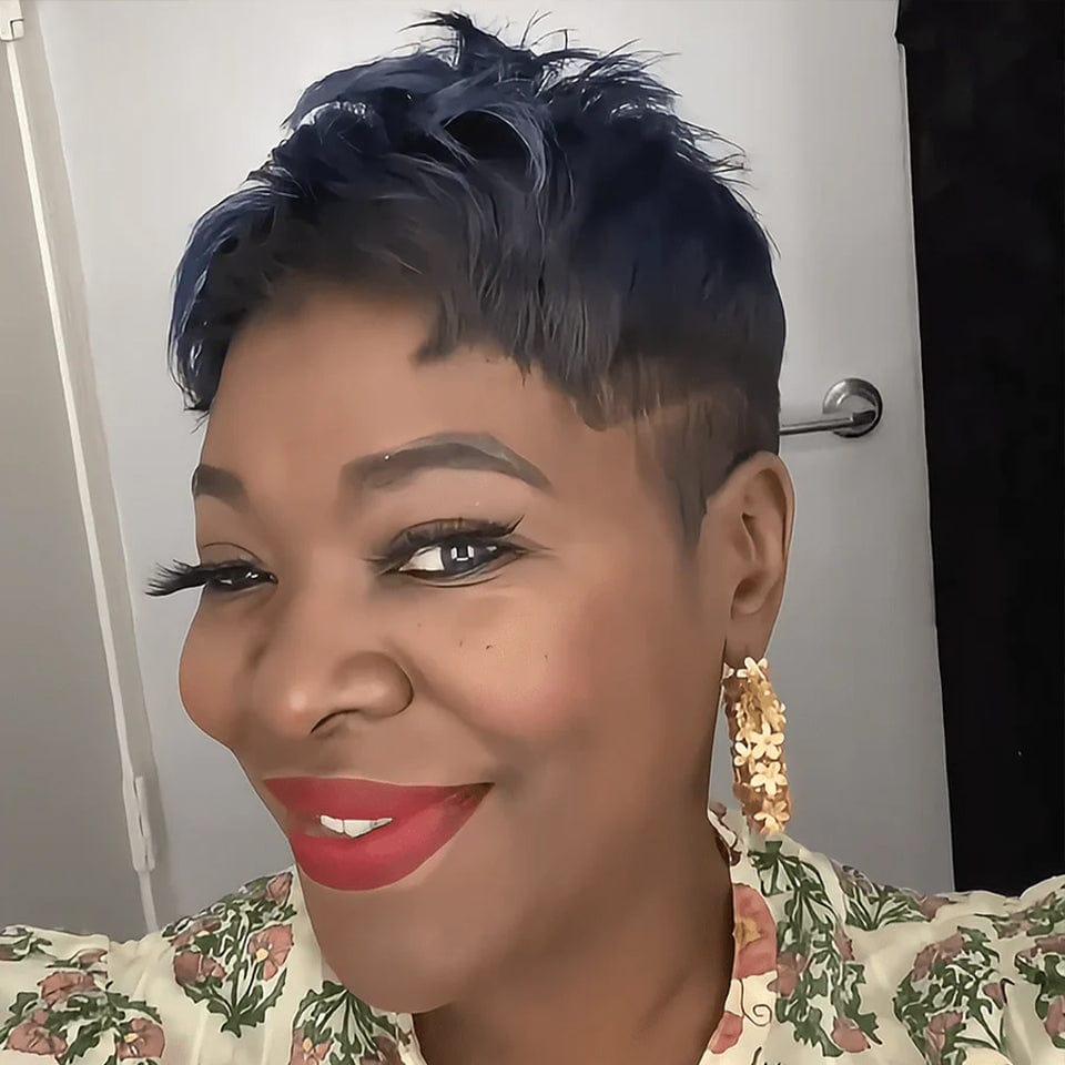 ailuxyhair-fr comme sur la vidéo(pas une perruque) AILUXY TOPPER Perruque Surligner le bleu