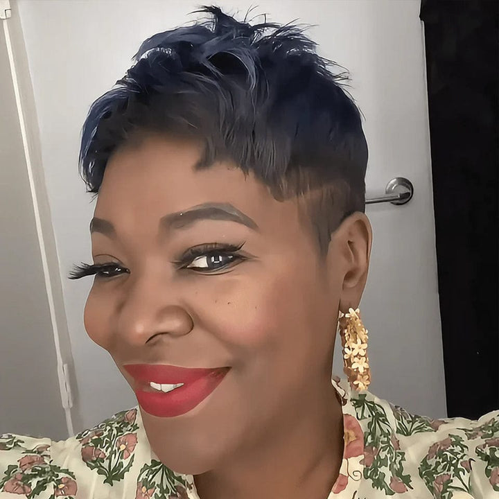 ailuxyhair-fr comme sur la vidéo(pas une perruque) AILUXY TOPPER Perruque Surligner le bleu