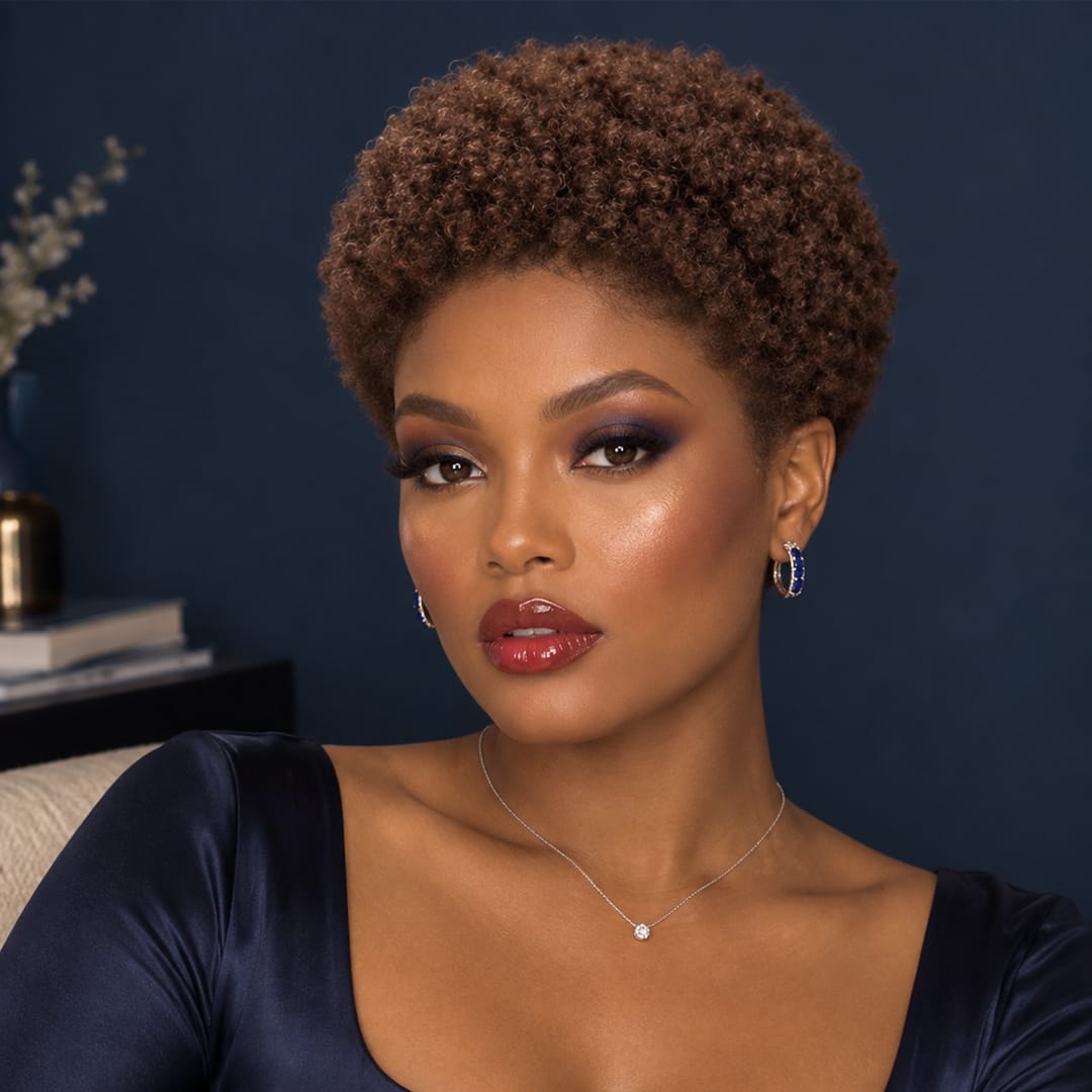 ailuxyhair-fr Entrepôt en France AILUXY 13x4 Lace Bob Noir Perruque afro curly