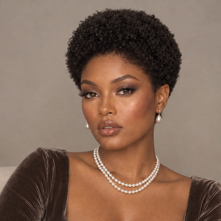 ailuxyhair-fr Entrepôt en France AILUXY 13x4 Lace Bob Noir Perruque afro curly