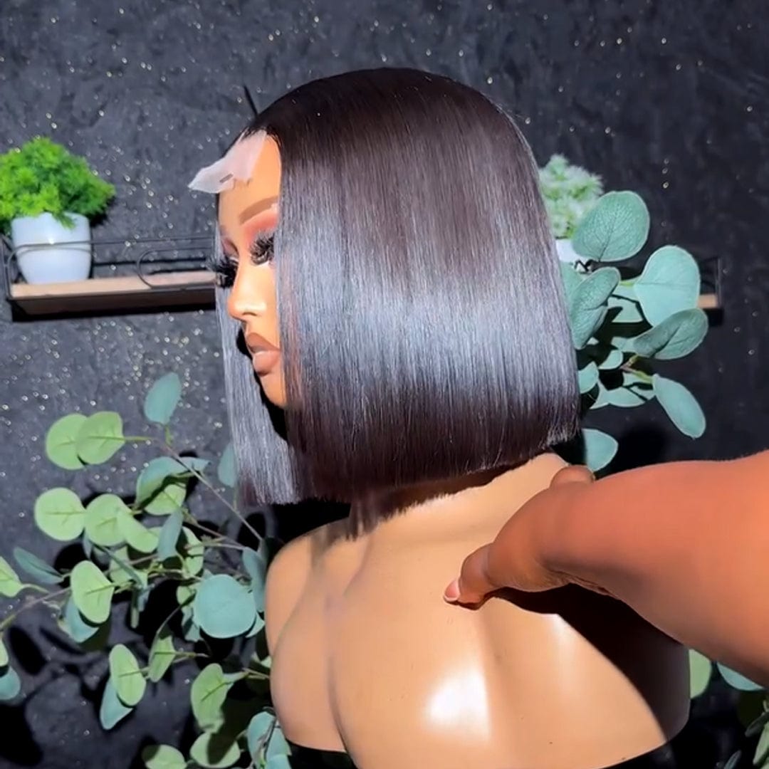 ailuxyhair-fr Entrepôt en France AILUXY Perruque Bob Luxe 2x6 en Dentelle Mode Haut de Gamme Française | Version améliorée 2.0