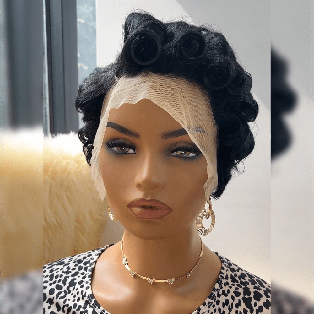 ailuxyhair-fr identique à l'image AILUXY 13x4 Lace Frontal Marie Perruque 100% Cheveux Humains comme sur la vidéo 2 - 3 jours reçus+Un beau cadeau