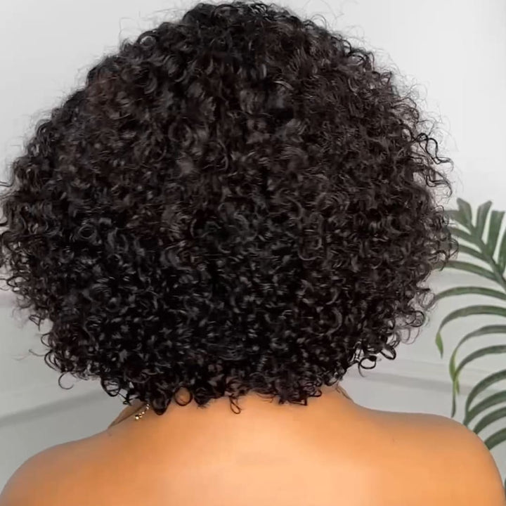 ailuxyhair-fr identique à l'image AILUXY Perruque Mi-Courte à Texture Frisée Souple, Boucles Rebondissantes, Coiffure Naturelle Sans Effort