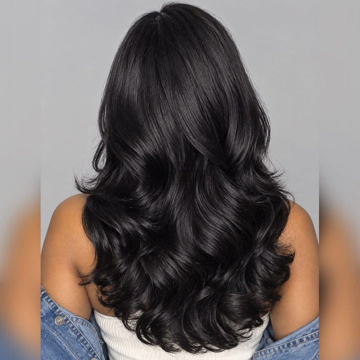 ailuxyhair-fr Identique à la photo 14pouces AILUXY Perruque lace 13x4 vente flash Body Wavy 14pouces Cheveux longs