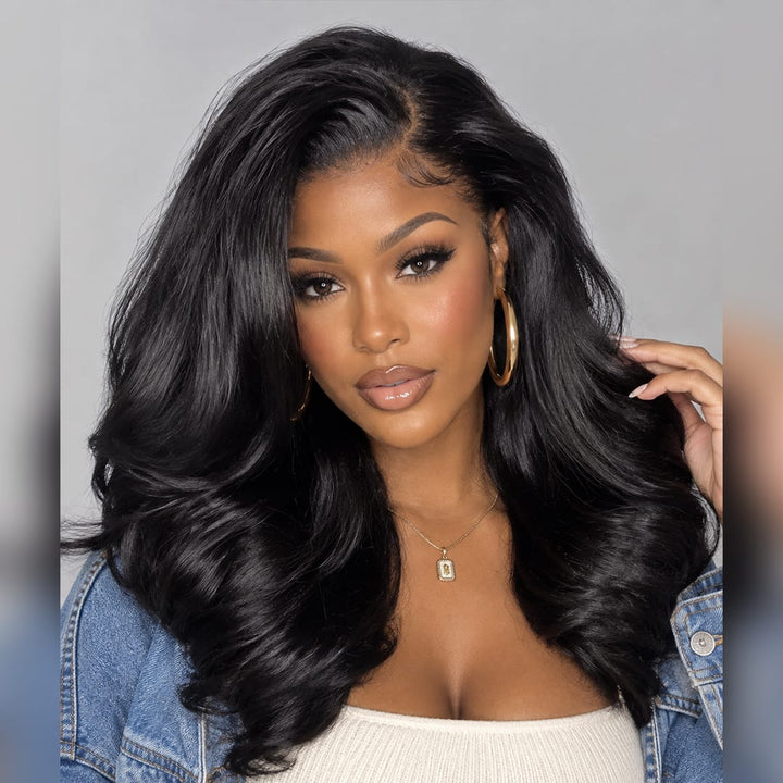 ailuxyhair-fr Identique à la photo 14pouces AILUXY Perruque lace 13x4 vente flash Body Wavy 14pouces Cheveux longs