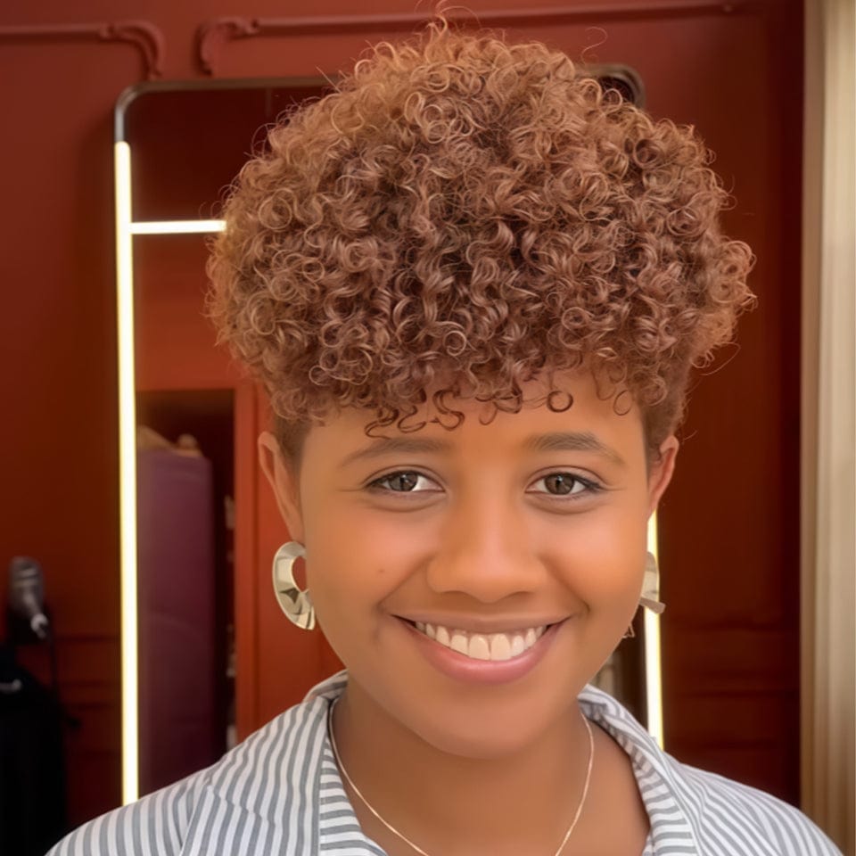 ailuxyhair-fr Identique à la photo AILUXY  Full Dentelle perruque de couleur marron identique à l'image