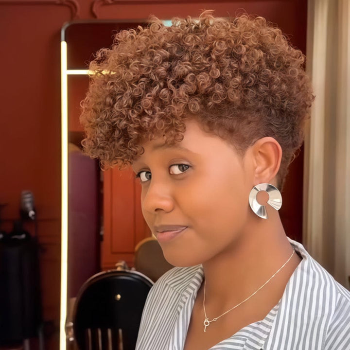 ailuxyhair-fr Identique à la photo AILUXY  Full Dentelle perruque de couleur marron identique à l'image