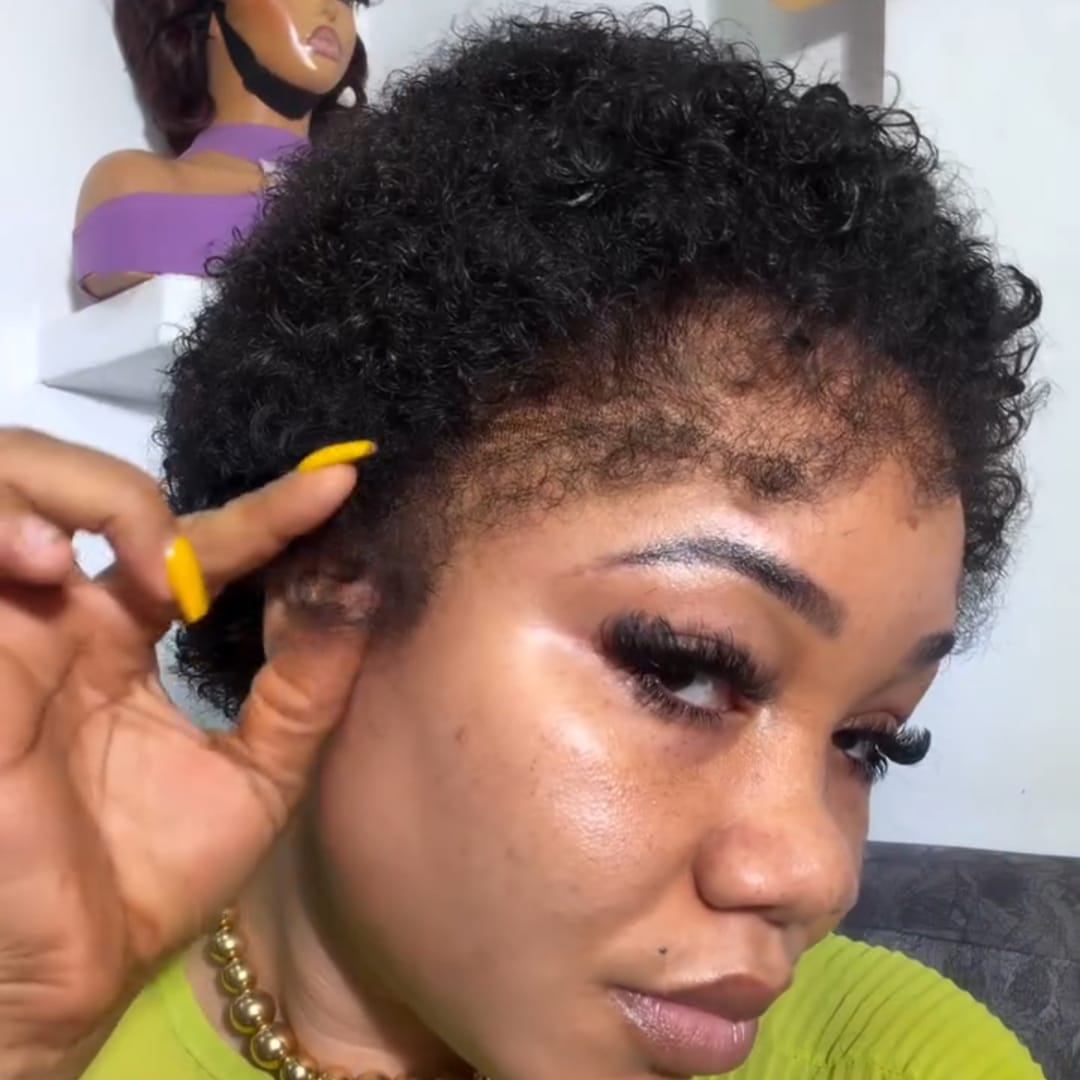 ailuxyhair-fr Identique à la photo AILUXY Perruque Afro Bouclée Cheveux Naturels – Idéale Pour Un Look Naturel Authentique, Longue Durée