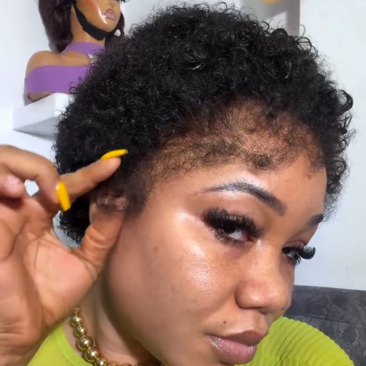 ailuxyhair-fr Identique à la photo AILUXY Perruque Afro Bouclée Cheveux Naturels – Idéale Pour Un Look Naturel Authentique, Longue Durée