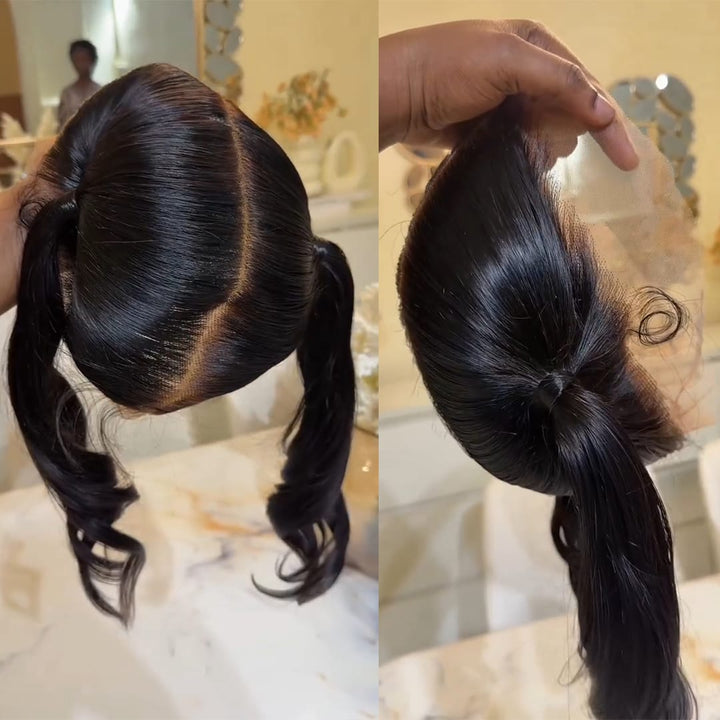 ailuxyhair-fr Identique à la photo AILUXY Perruque Lisse "Sleek Ponytail" - Cheveux Humains Remy