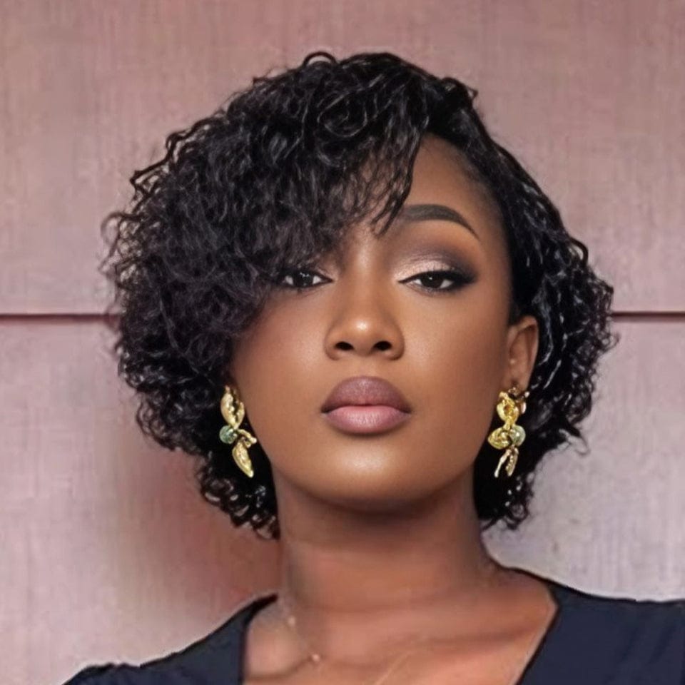 ailuxyhair-fr Identique à la photo Noir AILUXY Perruque personnalisée avancée bouclée fine cheveux humains 100%
