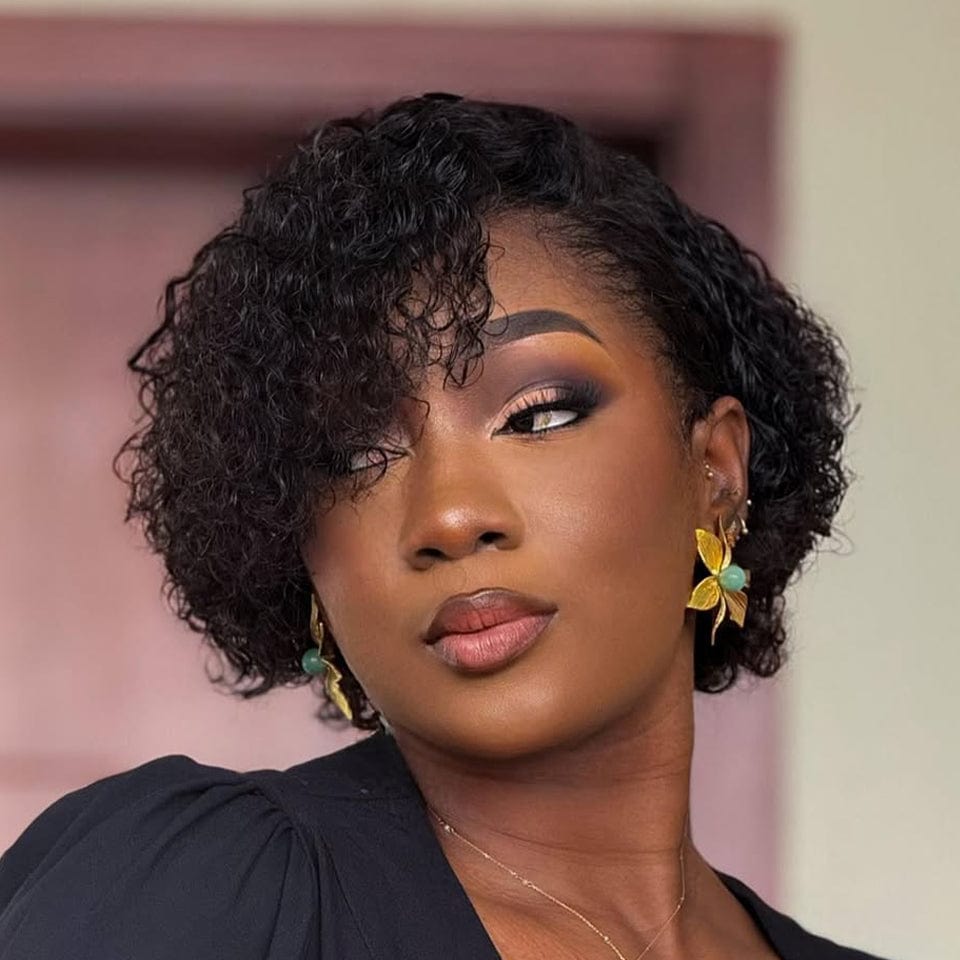 ailuxyhair-fr Identique à la photo Noir AILUXY Perruque personnalisée avancée bouclée fine cheveux humains 100%