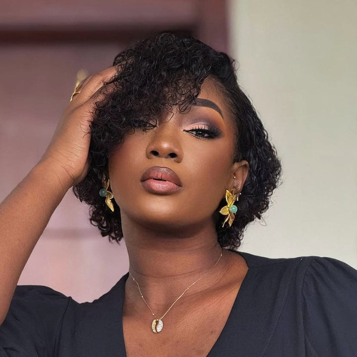 ailuxyhair-fr Identique à la photo Noir AILUXY Perruque personnalisée avancée bouclée fine cheveux humains 100%