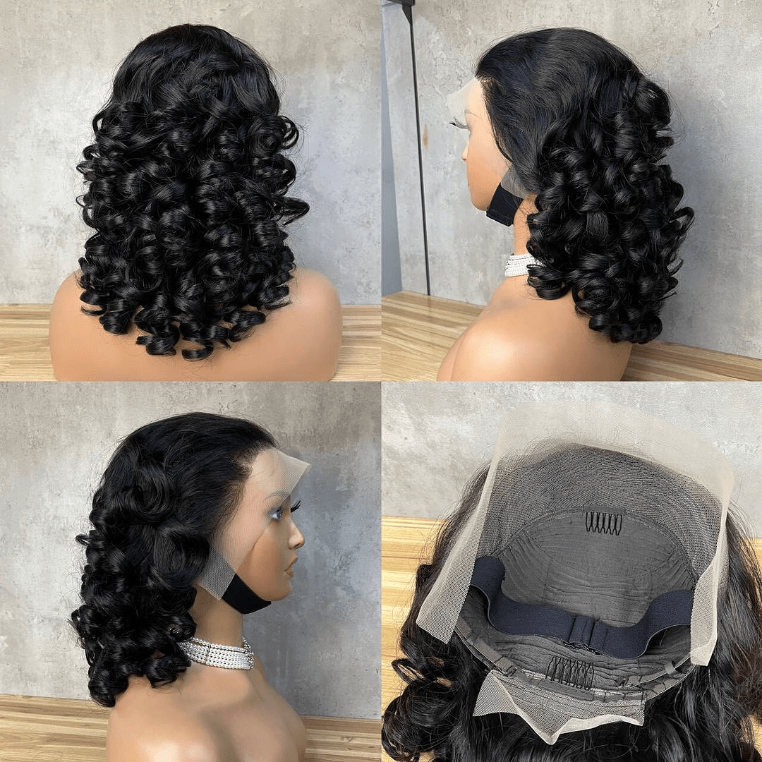 ailuxyhair-fr La mode En Europ AILUXY 13x4 Lace Closure Perruque Catherine Wave Longue Couleur naturelle 100% cheveux humains 250% densité comme sur la vidéo 3 - 4 jours reçus+Un beau cadeau