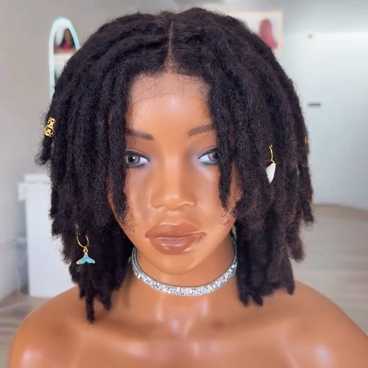 ailuxyhair-fr Perruque Combo 2 Perruques AILUXY Perruque Dreadlocks Bob Noir Twist Braid | Offre Spéciale | Look Authentique à Prix Imbattable