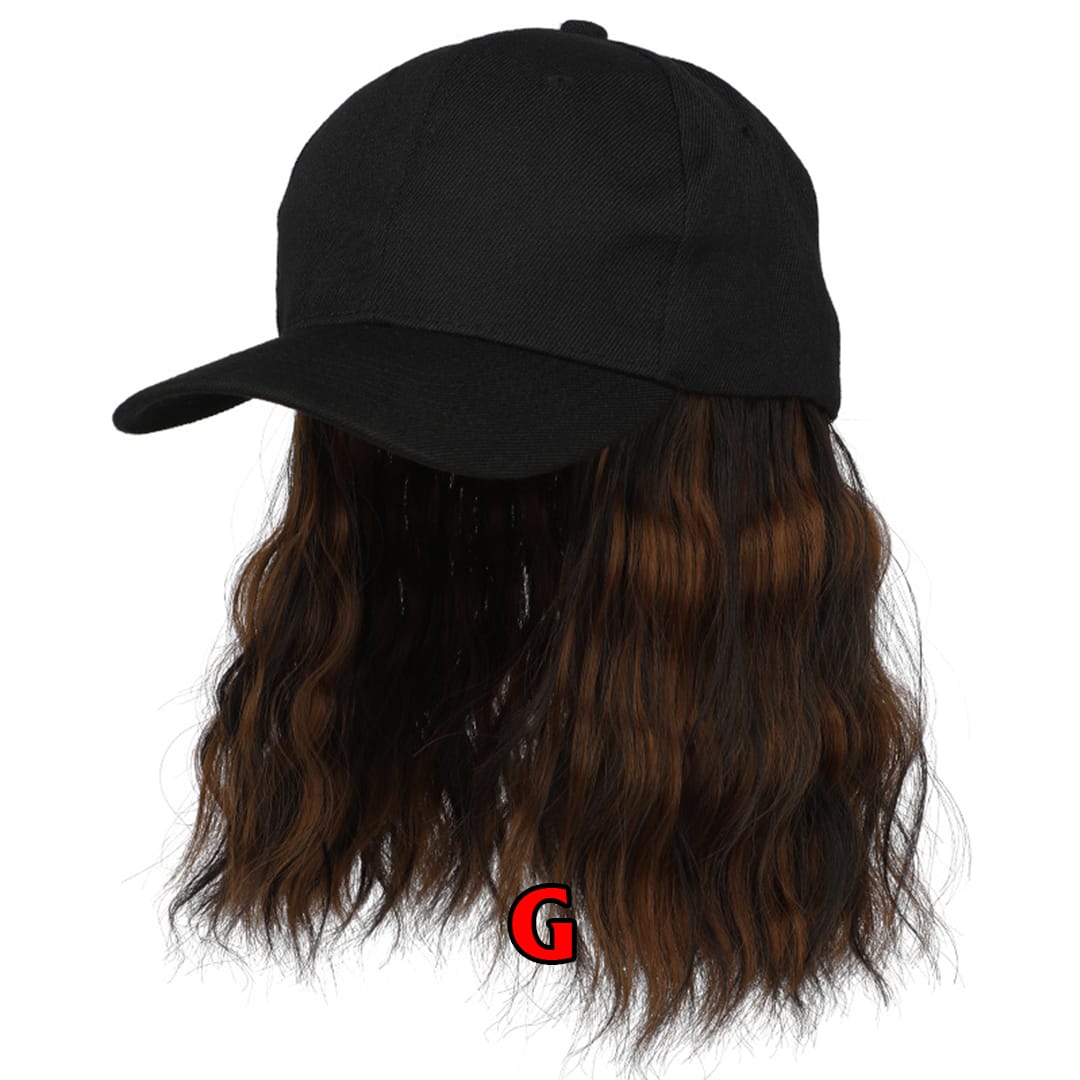 ailuxyhair-fr Perruque Combo AILUXY Casquette avec Perruque Courte Ondulée - 6 Couleurs Disponibles- Identique à la photo