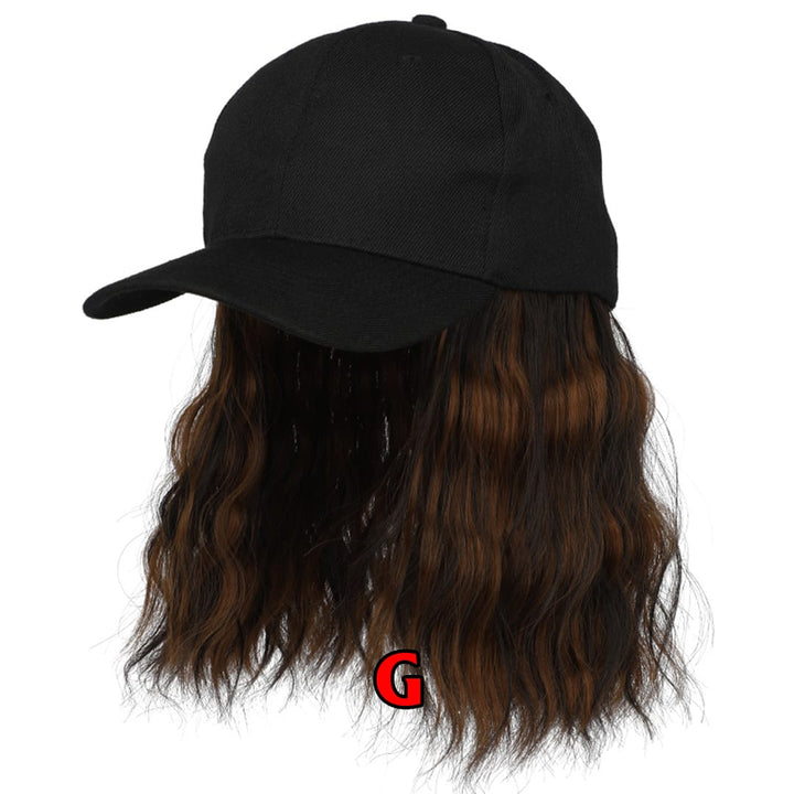 ailuxyhair-fr Perruque Combo AILUXY Casquette avec Perruque Courte Ondulée - 6 Couleurs Disponibles- Identique à la photo
