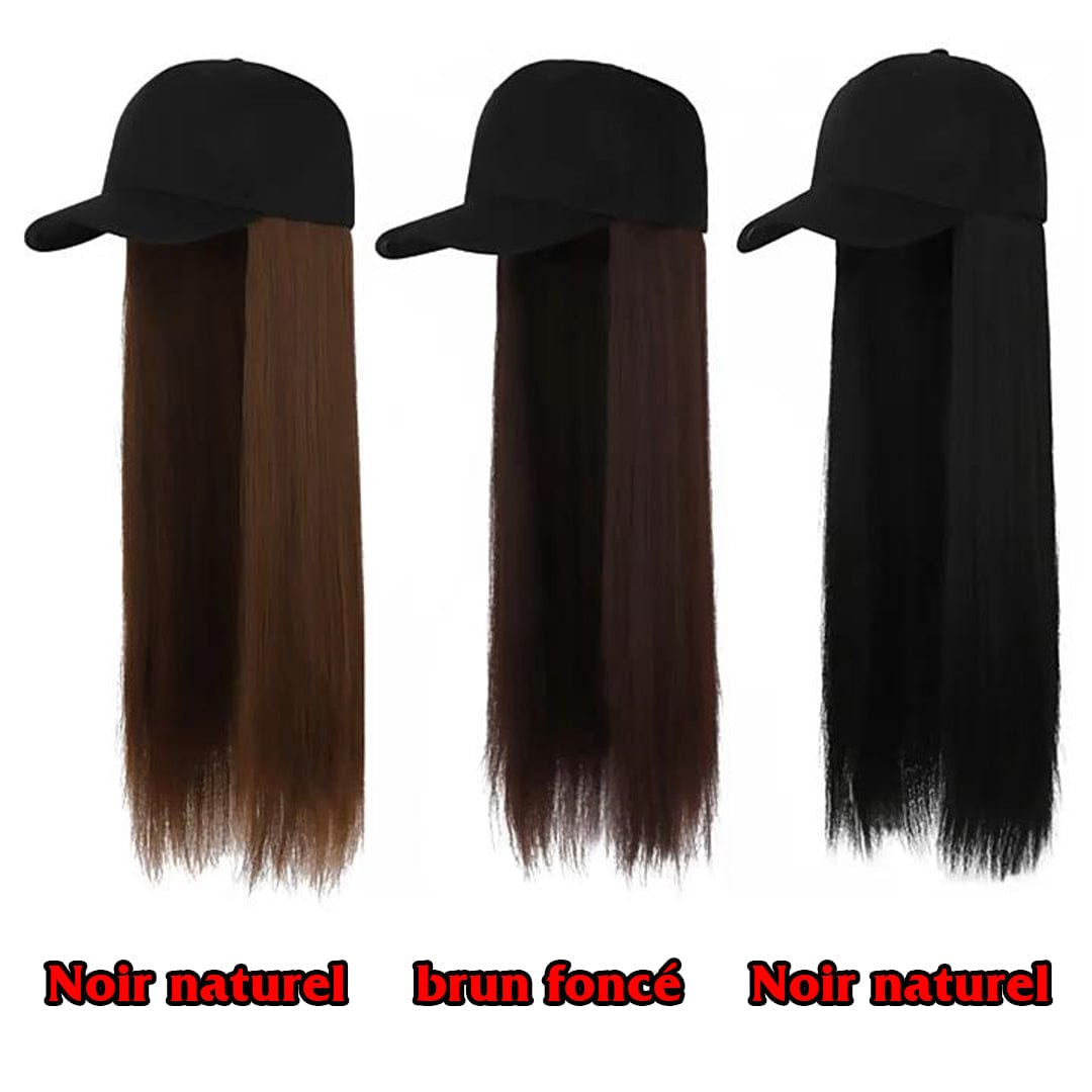 ailuxyhair-fr Perruque Combo AILUXY Casquette avec Perruque Longue Droite Naturelle